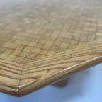 Vintage Salontafel Coffee Table Jaren 80 Hout Design thumbnail 14