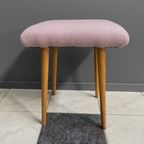 Pink Small Stool 1970s thumbnail 5
