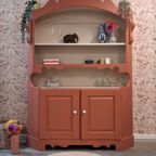 Vintage Retro Buffetkast Zachte Terracotta Kleur thumbnail 4