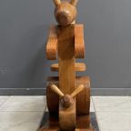 Wood Kangaroo (Rocking Horse) thumbnail 2