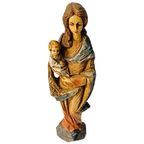 Vintage Mariabeeldje Keramiek 1970’s thumbnail 4