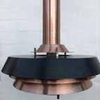 Vintage Deense Hanglamp Koper/zwart thumbnail 2