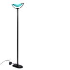 Glass Bowl Italian Floor Lamp thumbnail 3