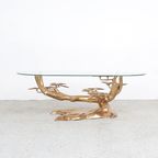 Willy Daro Bonsai Salontafel Messing, 1970S thumbnail 7