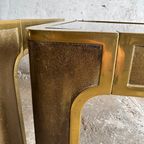 Solid Bronze Side Tables By Peter Van Heeck, Belgium, 1970S thumbnail 4