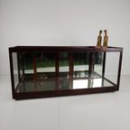 Antieke Engelse Winkeltoonbank Met Spiegel – Circa 1920 thumbnail 12