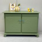 Restyle Kidsroom Kastje `vis` Groen Dressoir thumbnail 1