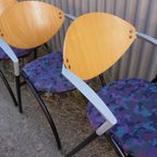 Set Van 6 Vepa Alpine Vergaderstoelen, Eetkamerstoelen, Stapelbaar thumbnail 8