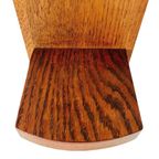 Vintage Gotische Console Eiken Hout thumbnail 6