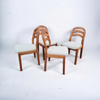 Set Van 4 Eetkamerstoelen Dyrlund Denemarken thumbnail 2