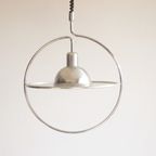 Silver Saturn Ceiling Lamp, Space Age 1970S thumbnail 15