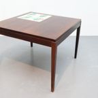 Vintage Deense Salontafel Palissander Met Keramiek thumbnail 6