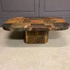 Brutalistische Salontafel Leisteen, Jaren ‘60/‘70 thumbnail 4