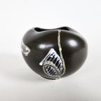 Carstens Tonnieshof (1947-1984) - Handbeschilderde Vaas - Label - 1950'S thumbnail 3