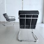 2X Vintage Lounge Chair By Enrico Prampolini For Cova Milano thumbnail 9