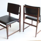 Rosewood Chair By Pieter De Bruyne For V-Form, 1960S, Belgium Set Of 2 thumbnail 6