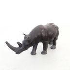 Nk44 – Lederen Neushoorn – Leer thumbnail 3