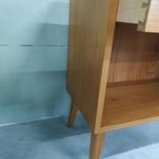 Licht Vintage Zweedse Jaren 50-60 Wandkast Wandmeubel thumbnail 7