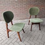 Set Van 2 Vintage Stoelen Jaren 60 Teeffelen Stijl thumbnail 3