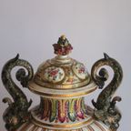 Capodimonte Vases, Late 19th, Set Of Two thumbnail 6