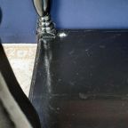 Zwarte Grenen Vintage Sidetable, Landelijke Houten Tafel thumbnail 8