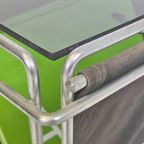 Max Sauze Studio - Side Table - Lectuurbak - Metaal -Glas - 70S thumbnail 2