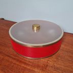 Hublot Plafondlamp, Lunel (frankrijk), Jaren 50 thumbnail 11