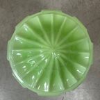 Art Deco Hanglamp ‘skyscraper’ – Opaline Groen thumbnail 8