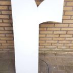 Mega Grote Vintage Reclameletter, Gevelletter, Doosletter R thumbnail 5