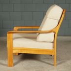 Vintage Deense Fauteuil – Notenhout – Jaren 60 thumbnail 7