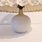 Vintage Schemerlamp Plissé Lampje Cottage Stijl thumbnail 6