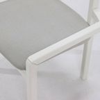 Side Chair In White Lacquered Wood 1980S thumbnail 10