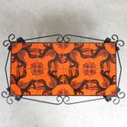 Vintage Tegeltafel, Salontafel Met 8 Tegels, Jaren 60 thumbnail 3