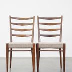 Set Van 4 Vintage Teakhouten Pastoe Cees Braakman Jaren ’60 Design Eetkamerstoelen thumbnail 3