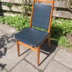 Twee Zeer Fraaie Vintage Eetkamer Stoelen thumbnail 8