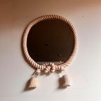 Mid Century Rope Mirror Touw Spiegel Vintage thumbnail 5