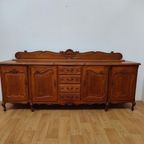 Vintage Louis Xv Wandkast Buffetkast Dressoir Ladekast 205 thumbnail 2