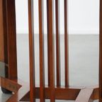 Mooie En In Goede Staat Verkerende Ronde Art Deco Schuitema Design Bijzet/ Salontafel thumbnail 7