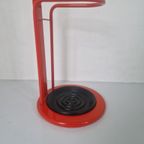 Carlo Bimbi Italiaanse Design Kapstok Jaren 80 Rood. thumbnail 5