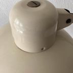 Sis Wit Metalen Bureaulamp , Jaren 60 thumbnail 6