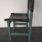 6X Vintage Eettafel Stoelen thumbnail 2