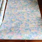 3 Rollen Vintage Behang Met Bloemen, Jaren '80, Made In Belgium thumbnail 9