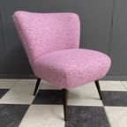 Pink Cocktail Chair 1960S Mcm thumbnail 12