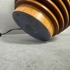 Vintage Xl Tafellamp – Hout thumbnail 7