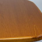 Vintage Deense Uitschuifbare Eettafel Tafel Massief Teak thumbnail 6