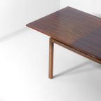 Mid-century Palissander Minimalistische Uittrekbare Eettafel Van Alfred Hendrickx, 1960 thumbnail 10