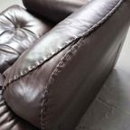 Pair Of De Sede Ds-101 Leather Lounge Chairs thumbnail 11