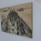 Vintage Jean Luc Beghin F-16 Tekening Print 1975 Op Plaat thumbnail 4