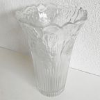Vintage Italiaanse Borgonovo Glazen Vaas 1950’s thumbnail 6