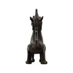 Aziatische Bronzen Foo Dog Komainu Guardian Lion China thumbnail 4